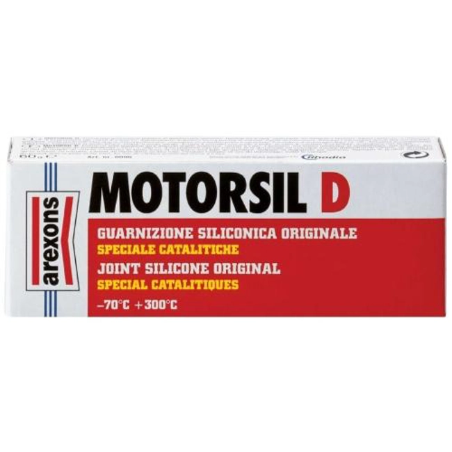 Vendita online Motorsil D rosso guarnizione siliconica per coppa olio  60gr